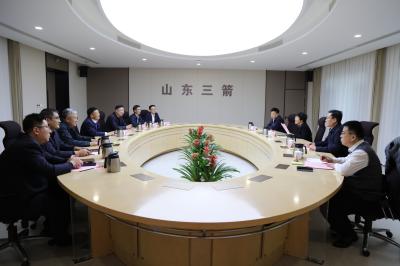 政企同心促轉型 攜手奮進啟新程 | 山東三箭集團迎接濟陽區(qū)領導一行到企業(yè)座談交流